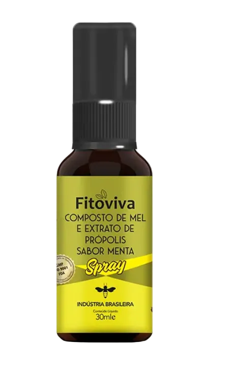 Green Propolis Spray Honey and Mint - 30ml